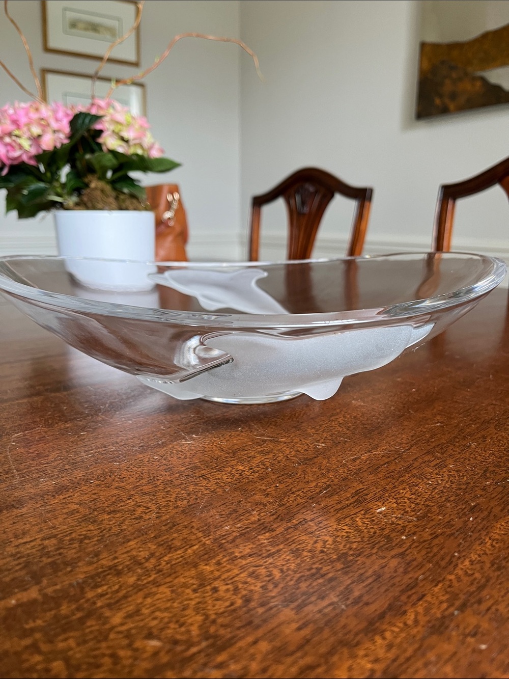 Nachtmann Crystal Oval Bowl